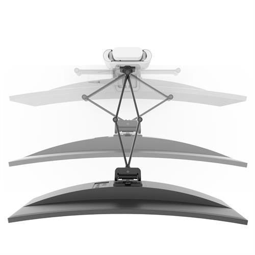 ERGOTRON Monitor Mount - TRACE - Desk - 1 monitor - Tilt/Pan/Rotate - up to 38in - White