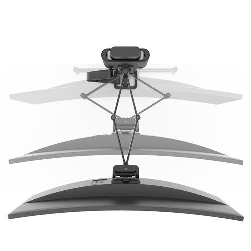 ERGOTRON Monitor Mount - TRACE - Desk - 1 monitor - Tilt/Pan/Rotate - up to 38in - Black