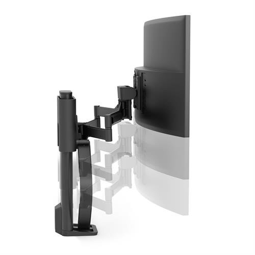 ERGOTRON Monitor Mount - TRACE - Desk - 1 monitor - Tilt/Pan/Rotate - up to 38in - Black