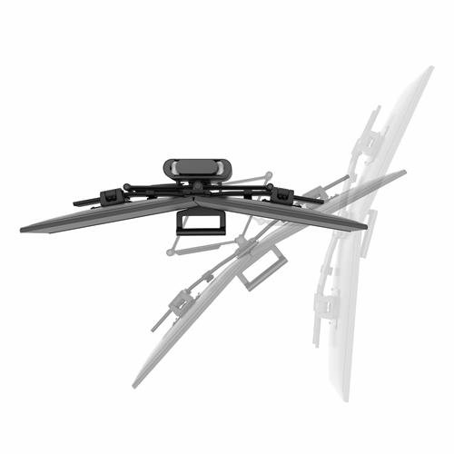 ERGOTRON Monitor Mount - TRACE - Desk - 2 monitor - Tilt/Pan/Rotate - up to 27in - Black