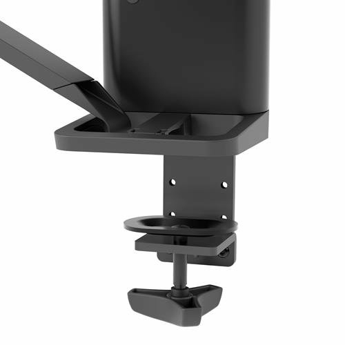 ERGOTRON Monitor Mount - TRACE - Desk - 2 monitor - Tilt/Pan/Rotate - up to 27in - Black