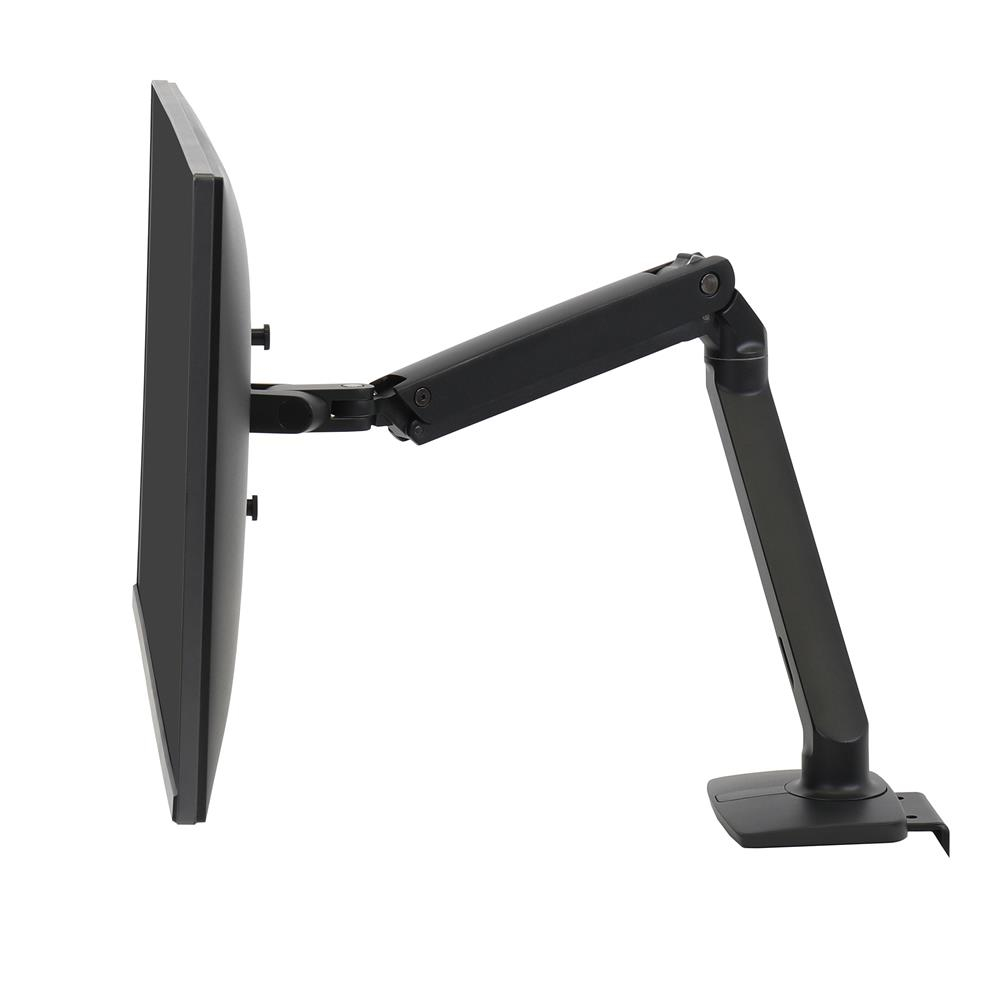 ERGOTRON MXV Desk Monitor Arm (black) with Under Mount C-Clamp