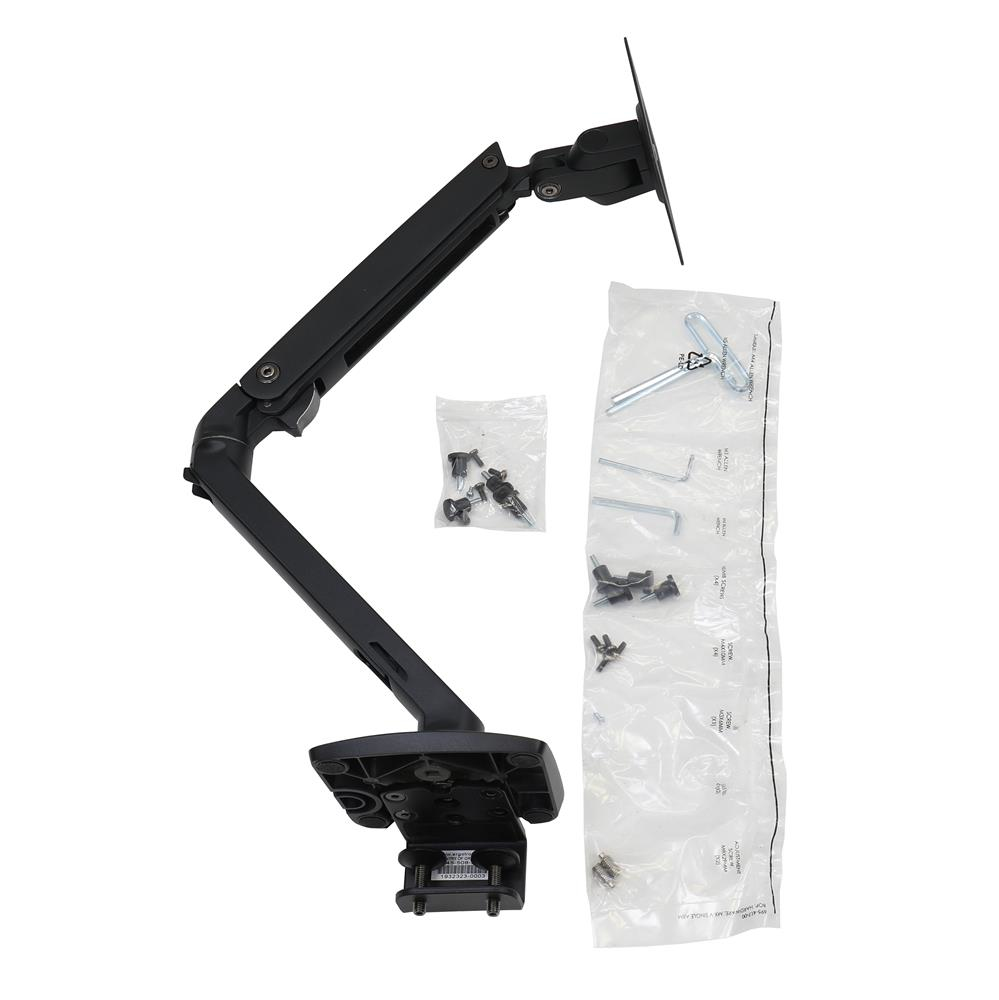ERGOTRON MXV Desk Monitor Arm (black) with Under Mount C-Clamp