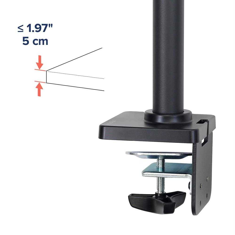 ERGOTRON Monitor Mount - NX - Desk - 1 monitor - Tilt/Pan/Rotate - up to 34in - Black