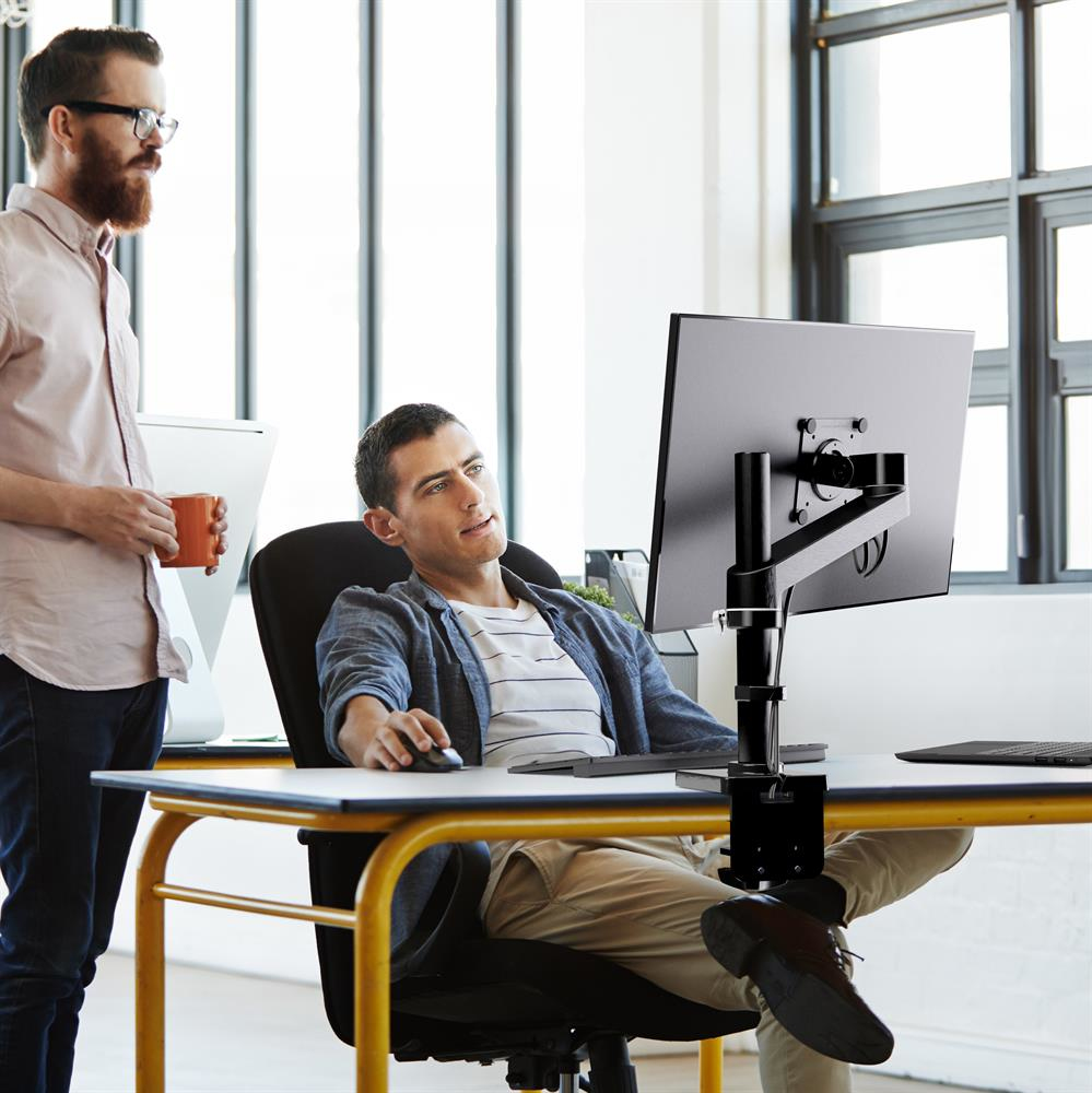 ERGOTRON Monitor Mount - NX - Desk - 1 monitor - Tilt/Pan/Rotate - up to 34in - Black
