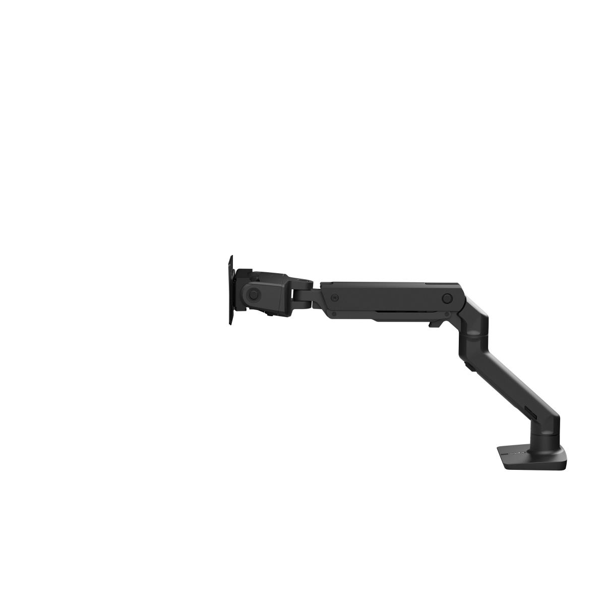 ERGOTRON Monitor Mount - HX Desk Monitor Arm with VHD Pivot - 1 monitor - Tilt/Pan/Rotate - up to 57in - Black