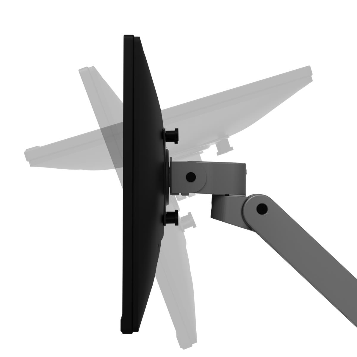 ERGOTRON Monitor Mount - LX Pro - Desk - 1 monitor - Tilt/Pan/Rotate - up to 34in - Dark Grey
