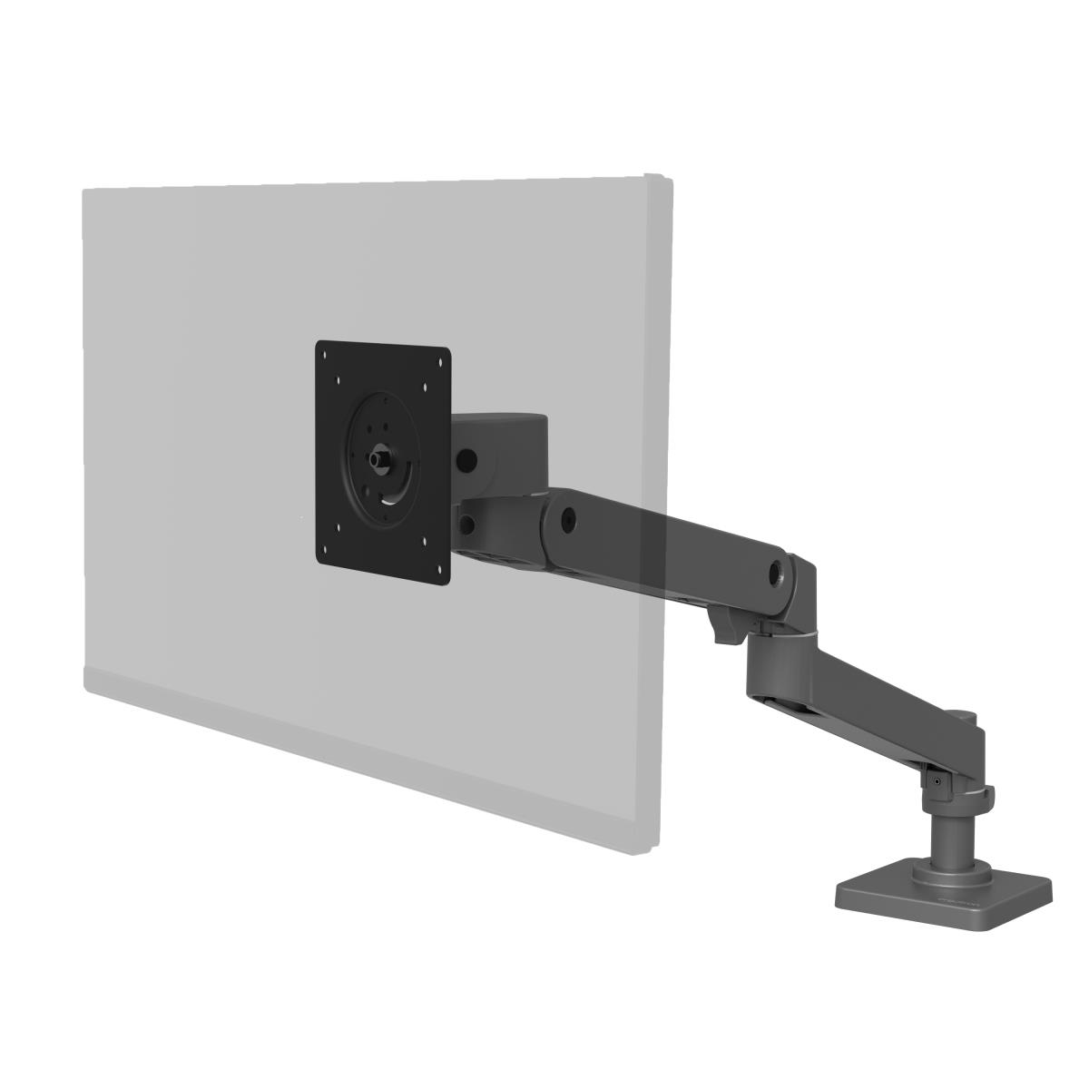 ERGOTRON Monitor Mount - LX Pro - Desk - 1 monitor - Tilt/Pan/Rotate - up to 34in - Dark Grey