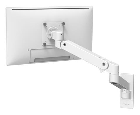 ERGOTRON Monitor Mount - LX Pro - Wall - 1 monitor - Tilt/Pan/Rotate - up to 34in - White