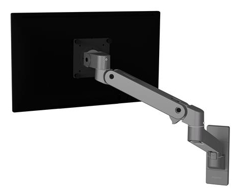 ERGOTRON Monitor Mount - LX Pro - Wall - 1 monitor - Tilt/Pan/Rotate - up to 34in - Dark Grey