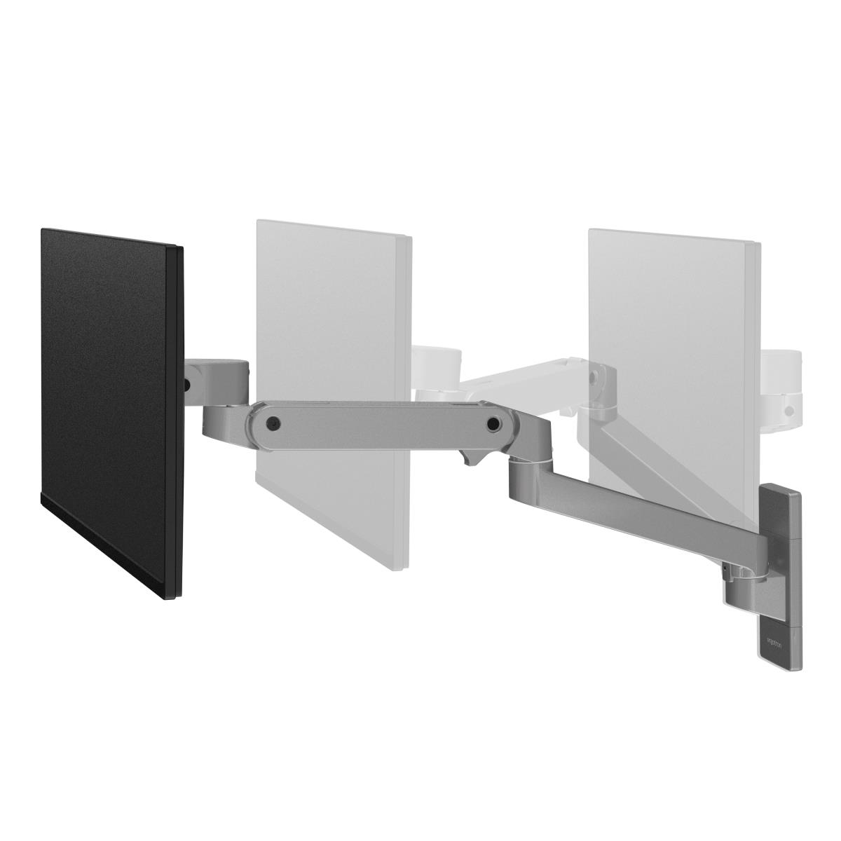 ERGOTRON Monitor Mount - LX Pro - Wall - 1 monitor - Tilt/Pan/Rotate - up to 34in - Dark Grey