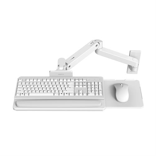 ERGOTRON Lx Pro Arm Keyboard Tray Wall Mount - White