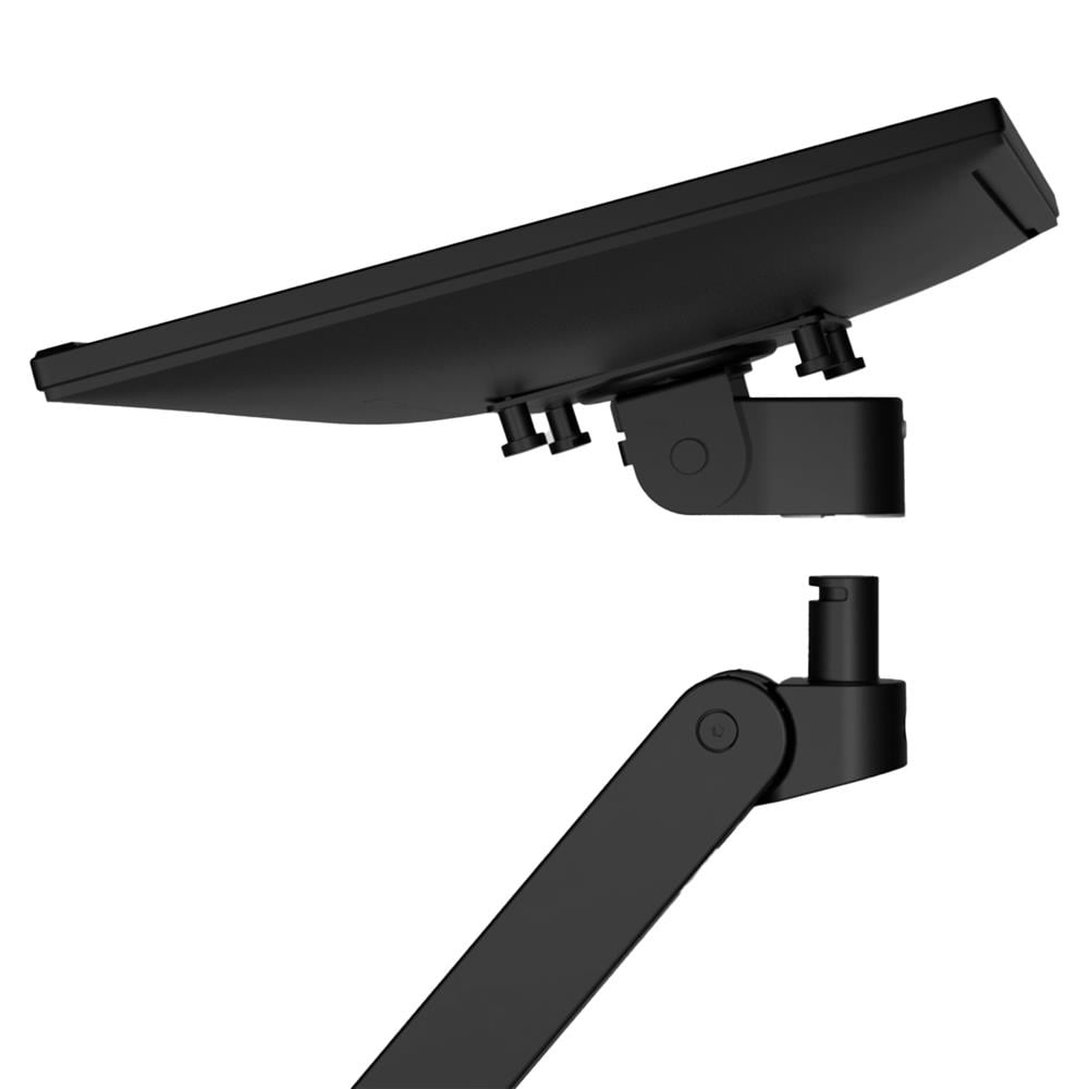 ERGOTRON Monitor Mount - LX Pro Desk Monitor Arm, Tall Pole, Grommet Mount - 1 monitor - Tilt/Pan/Rotate - up to 34in - Black