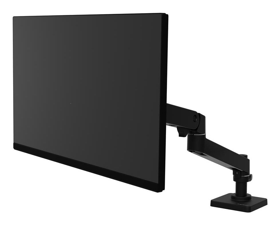 ERGOTRON Monitor Mount - LX Pro - Desk - 1 monitor - Tilt/Pan/Rotate - up to 34in - C-Clamp - Black