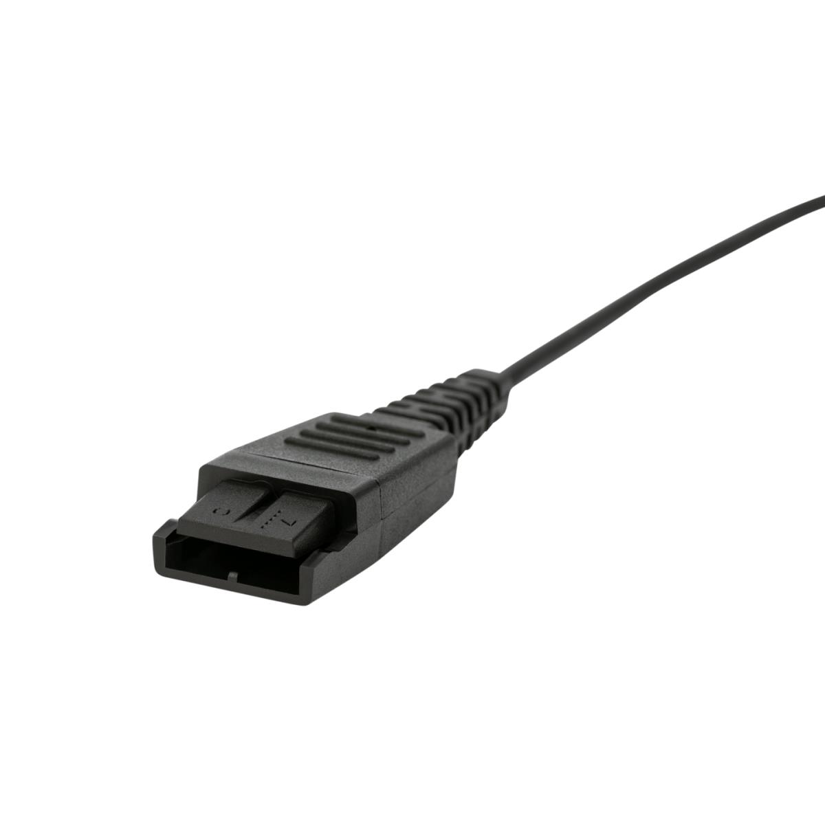 JABRA Headset Biz 2300 - Duo - Quick Disconnect (QD) Connector - Black - Noise Cancelling - Headband