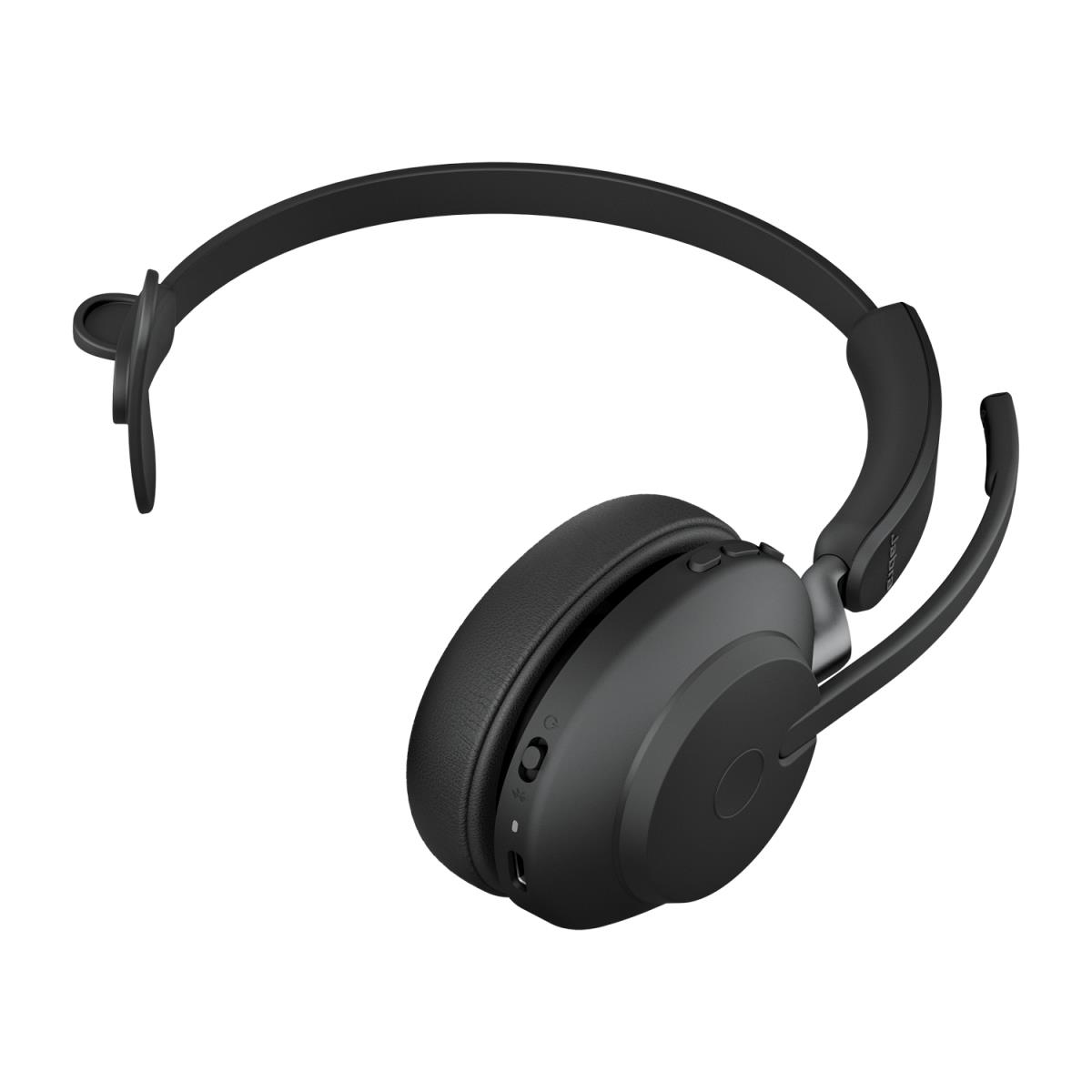 JABRA Headset Evolve2 65 UC - Mono - USB-C / BT - Black