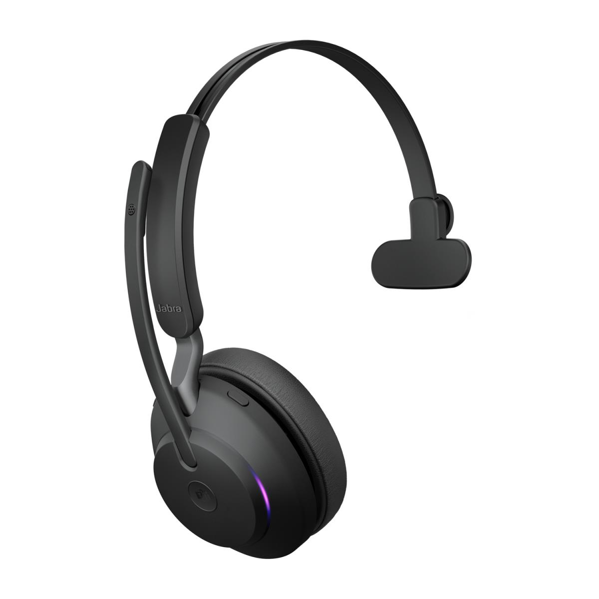 JABRA Headset Evolve2 65 MS - Mono - USB-C / BT - Black