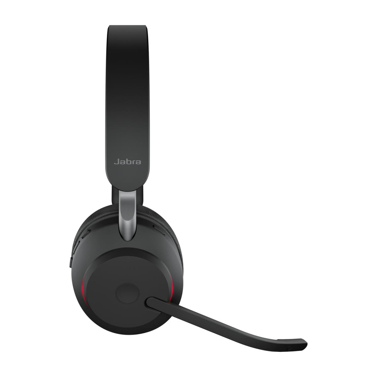 JABRA Headset Evolve2 65 UC - Stereo - USB-A / BT - Black - with Desk Stand