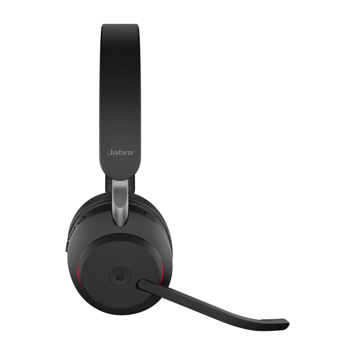 JABRA Headset Evolve2 65 MS - Stereo - USB-C / BT - Black - with Desk Stand