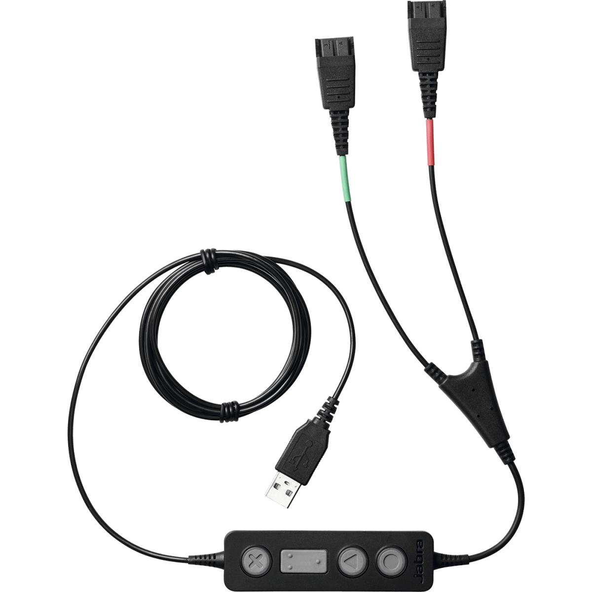 JABRA Supervisor Cord  2xqd / USB Uk Version