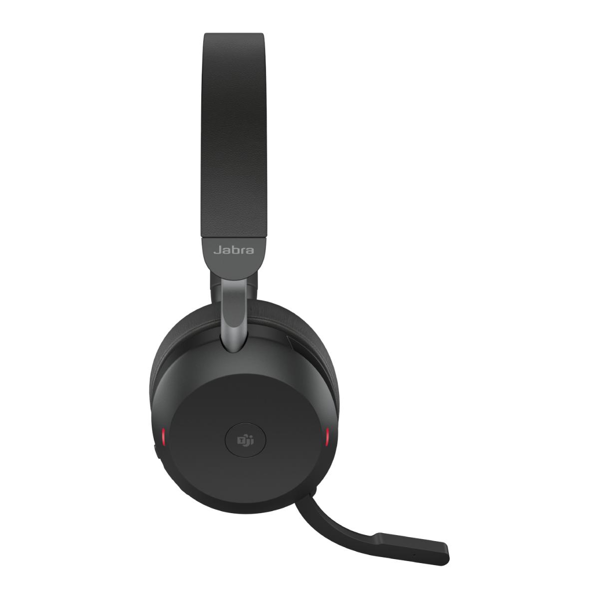 JABRA Headset Evolve2 75 MS - Stereo - USB-C / BT - Charging Stand - Black