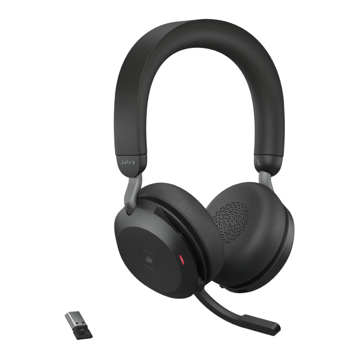 JABRA Headset Evolve2 75 MS - Stereo - USB-A / BT - Black