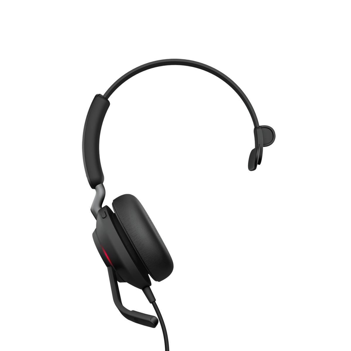 JABRA Headset Evolve2 40 SE UC - Mono - USB-C - Ext. Cord