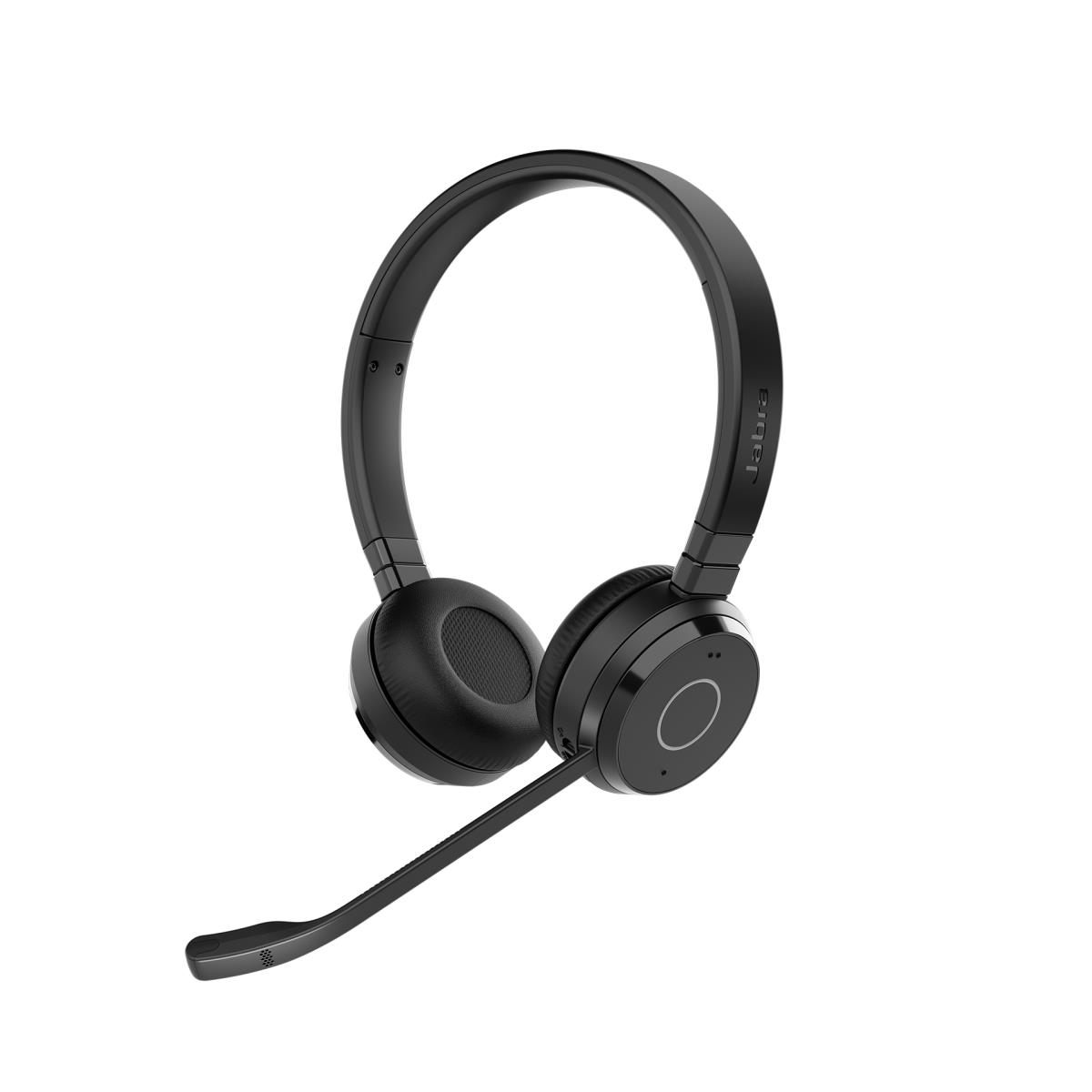 JABRA Headset Evolve 65 TE UC - Stereo - Bluetooth - Link 390a