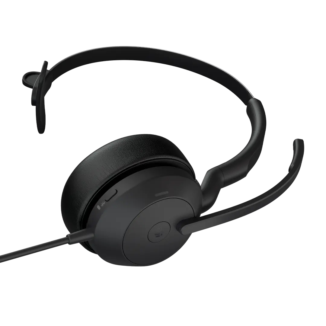 JABRA Headset Evolve2 50 MS - Mono - USB-C/A