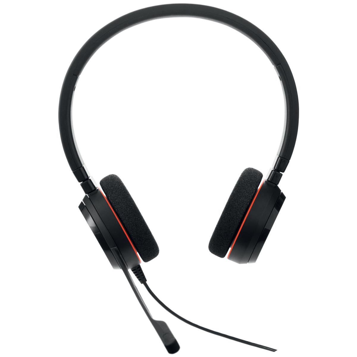 JABRA Headset Evolve 20 MS - stereo - USB-C/A adapter