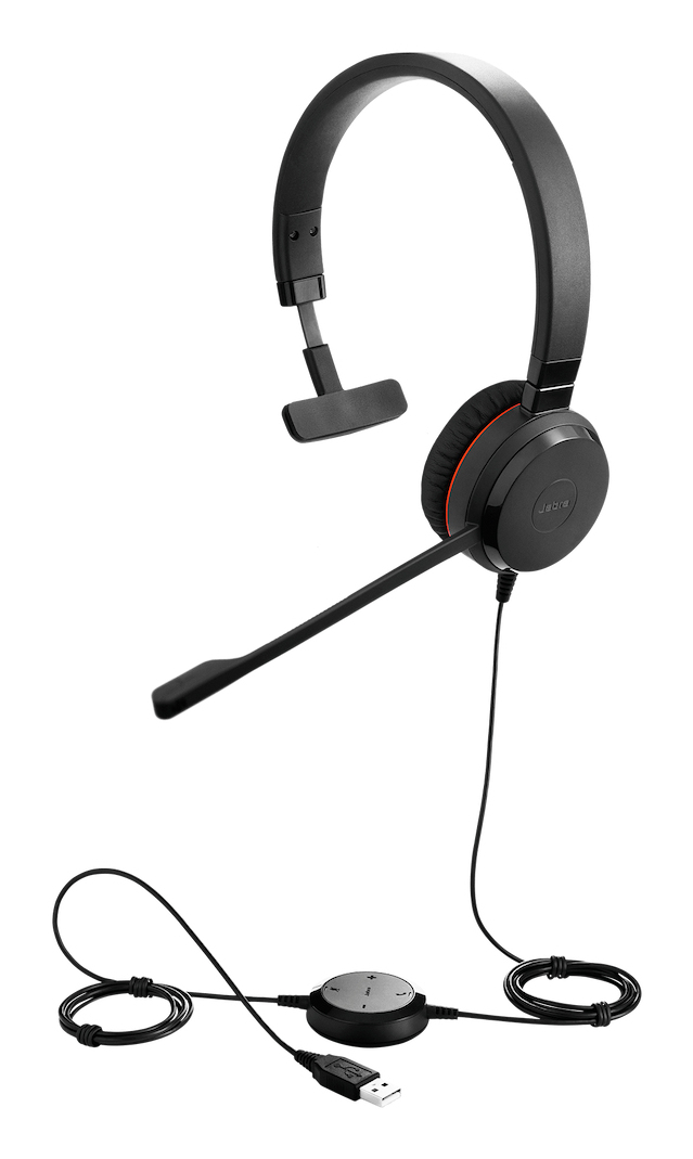 JABRA Headset Evolve 30 II MS - Stereo - USB-C/A Adapter