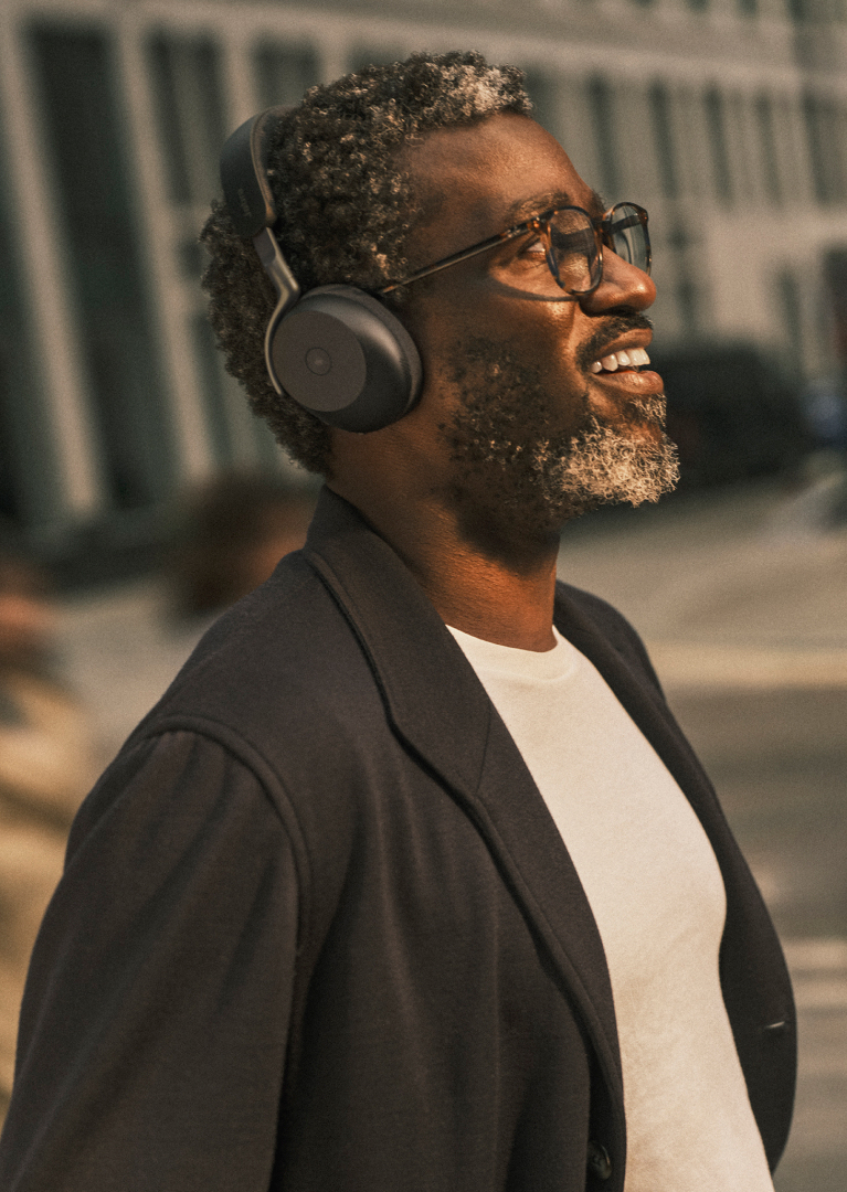 JABRA Headset Evolve3 75 MS - Stereo - Bluetooth - USB-C - Black