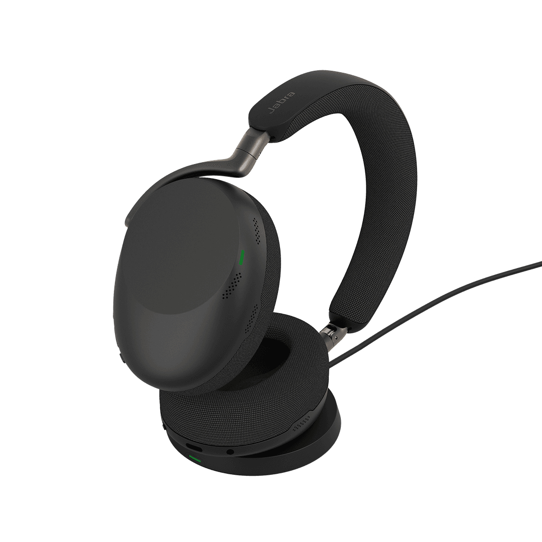 JABRA Headset Evolve3 85 MS - Stereo - Bluetooth - USB-C - Black