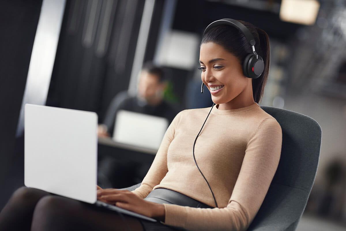 JABRA Headset Evolve2 40 SE UC - Stereo - USB-C/A