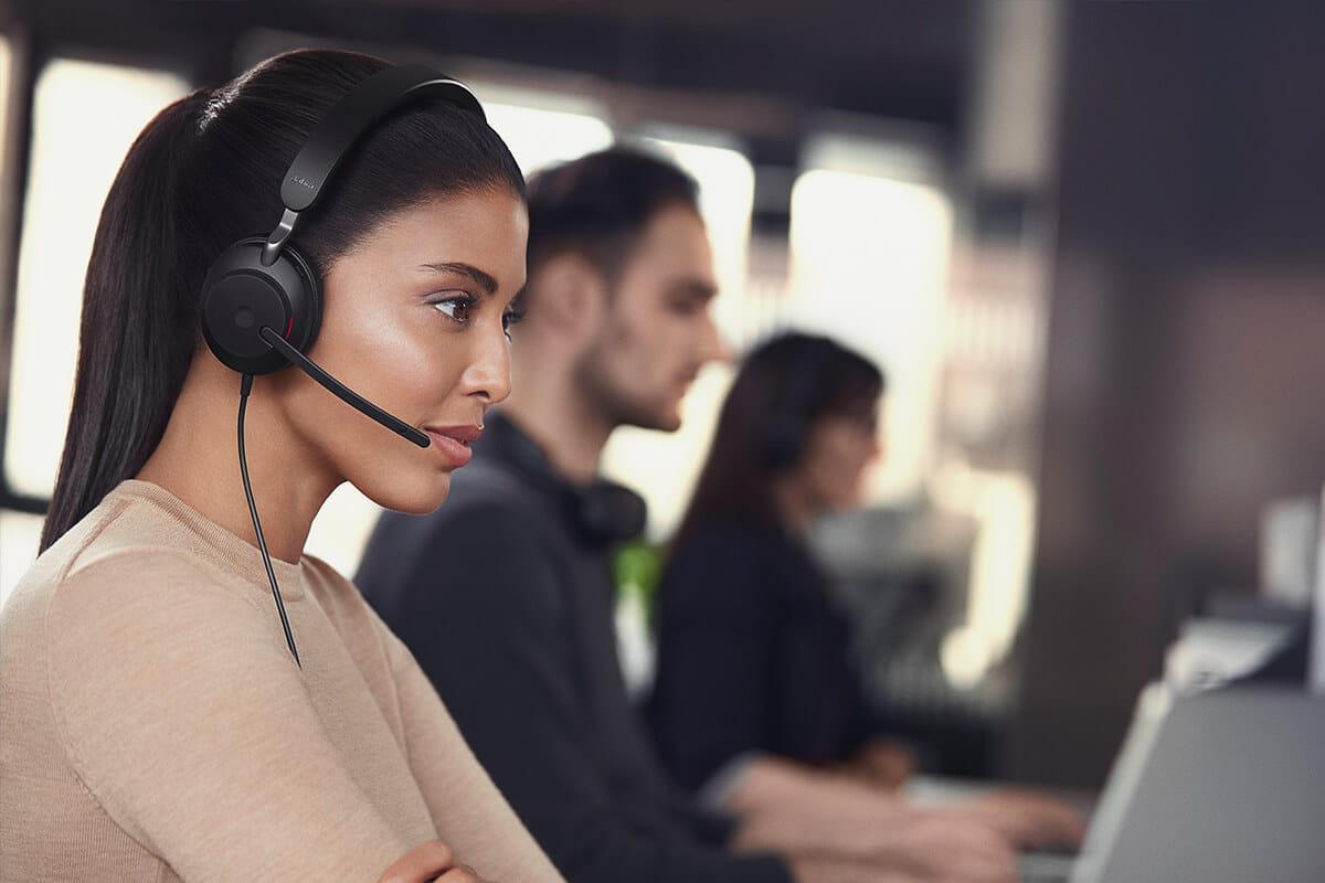 JABRA Headset Evolve2 40 SE UC - Stereo - USB-C/A