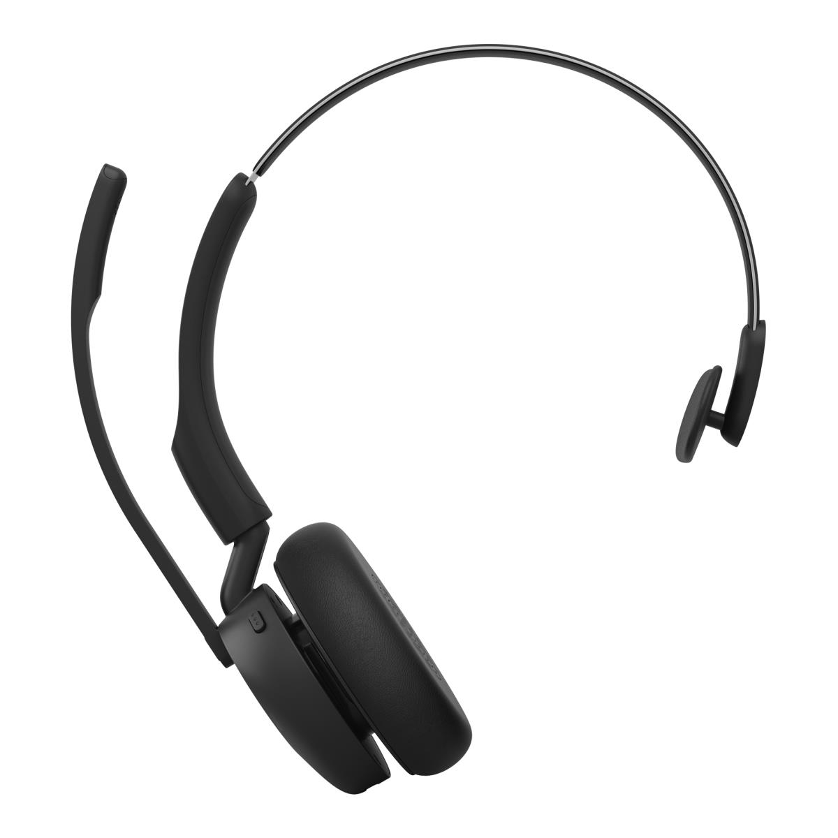 JABRA Headset Evolve3 45 UC - Mono - Bluetooth - Link 390c - Charging Stand