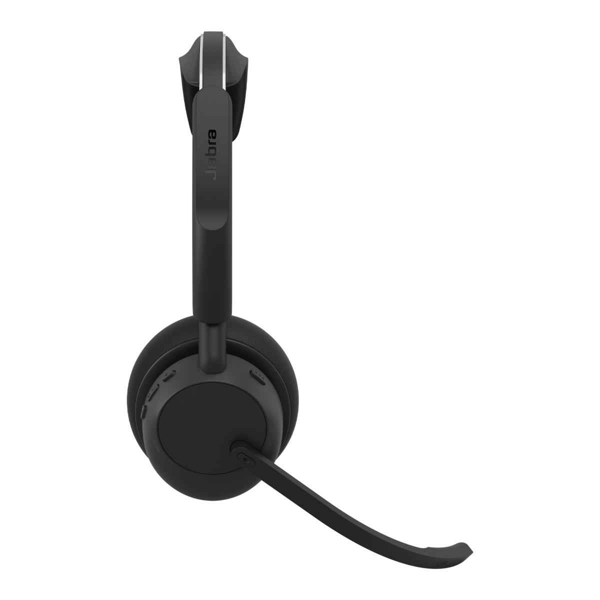 JABRA Headset Evolve3 45 UC - Stereo - Bluetooth - Link 390a - Charging Stand