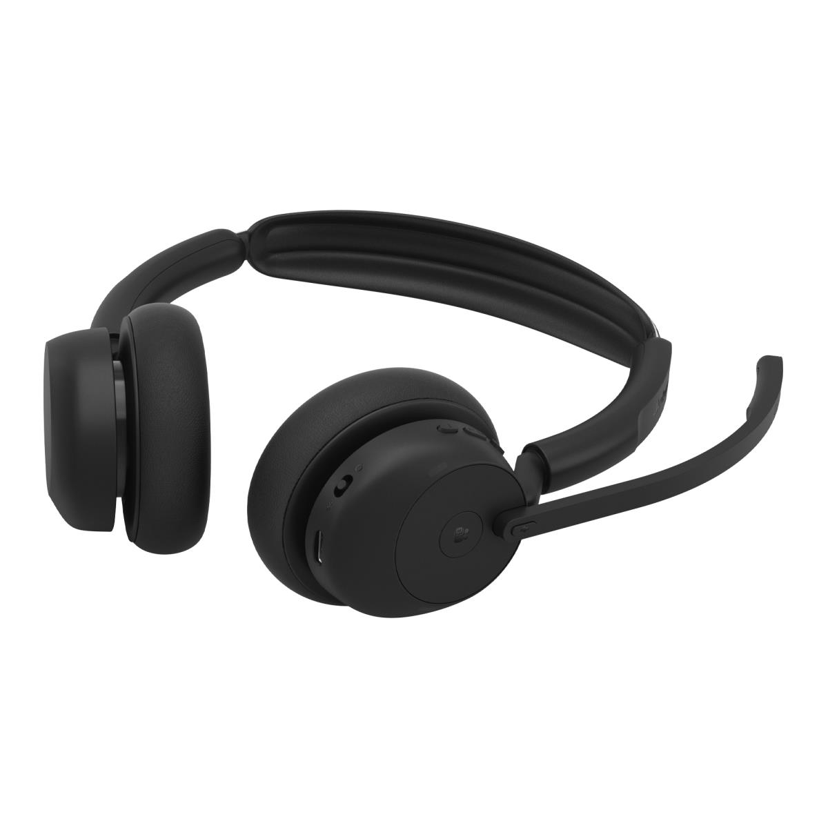 JABRA Headset Evolve3 45 MS - Stereo - Bluetooth - Link 390c