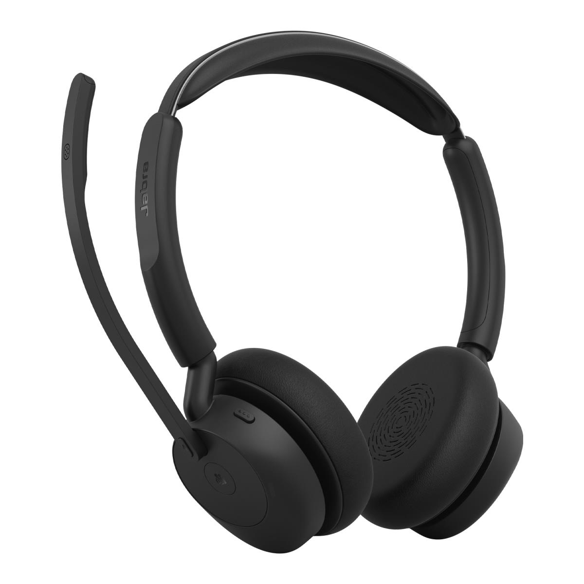 JABRA Headset Evolve3 45 MS - Stereo - Bluetooth - Link 390a - Charging Stand