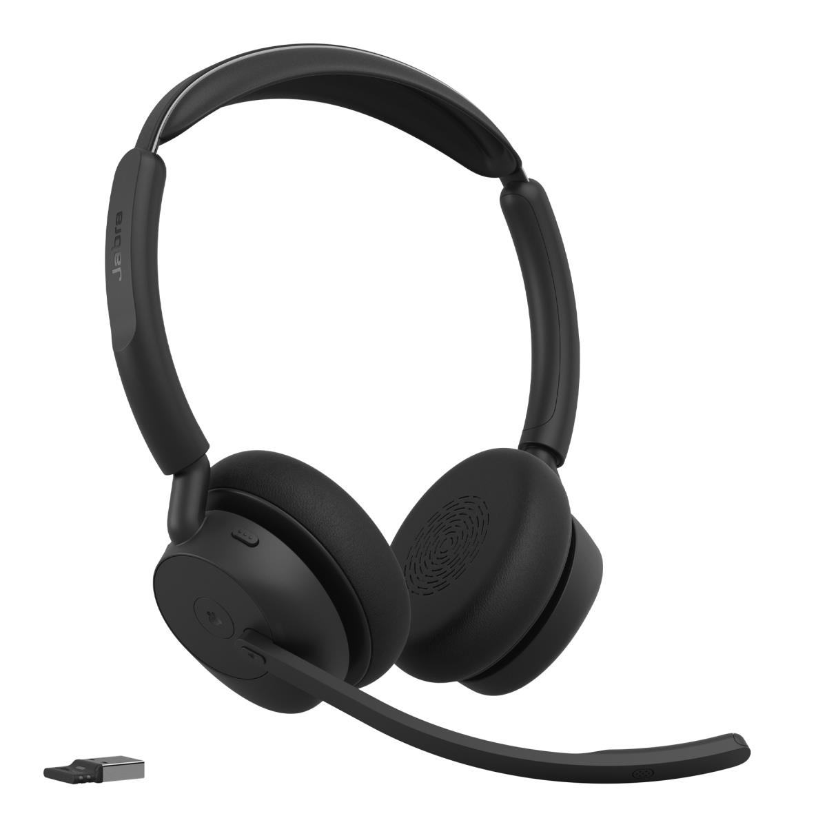 JABRA Headset Evolve3 45 MS - Stereo - Bluetooth - Link 390a
