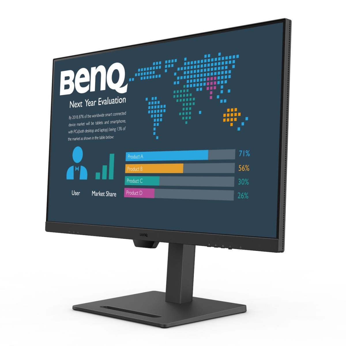 BENQ Desktop USB-c Monitor - BL3290QT - 32in - 2560x1440 (wqhd) - Grey