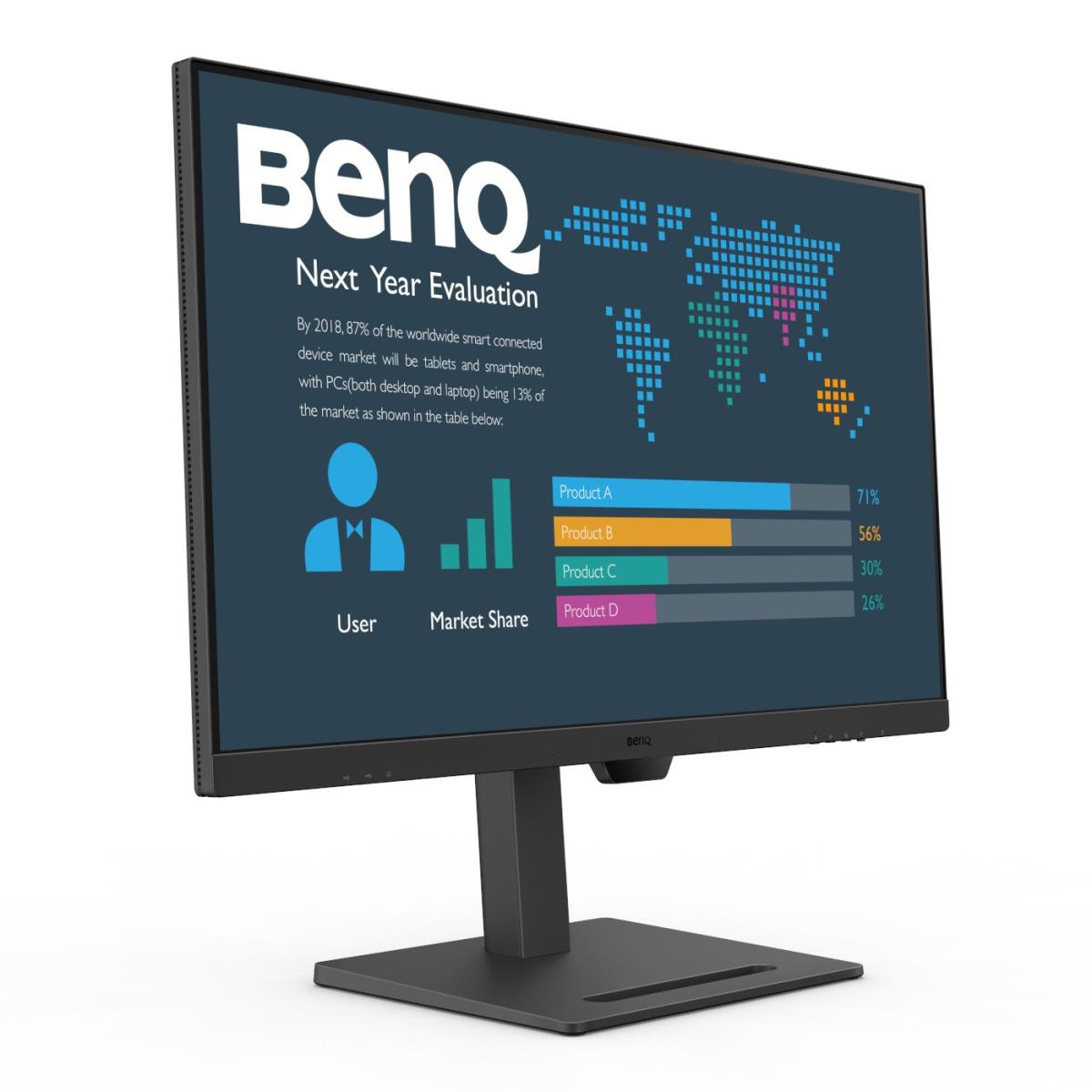 BENQ Desktop USB-c Monitor - BL3290QT - 32in - 2560x1440 (wqhd) - Grey
