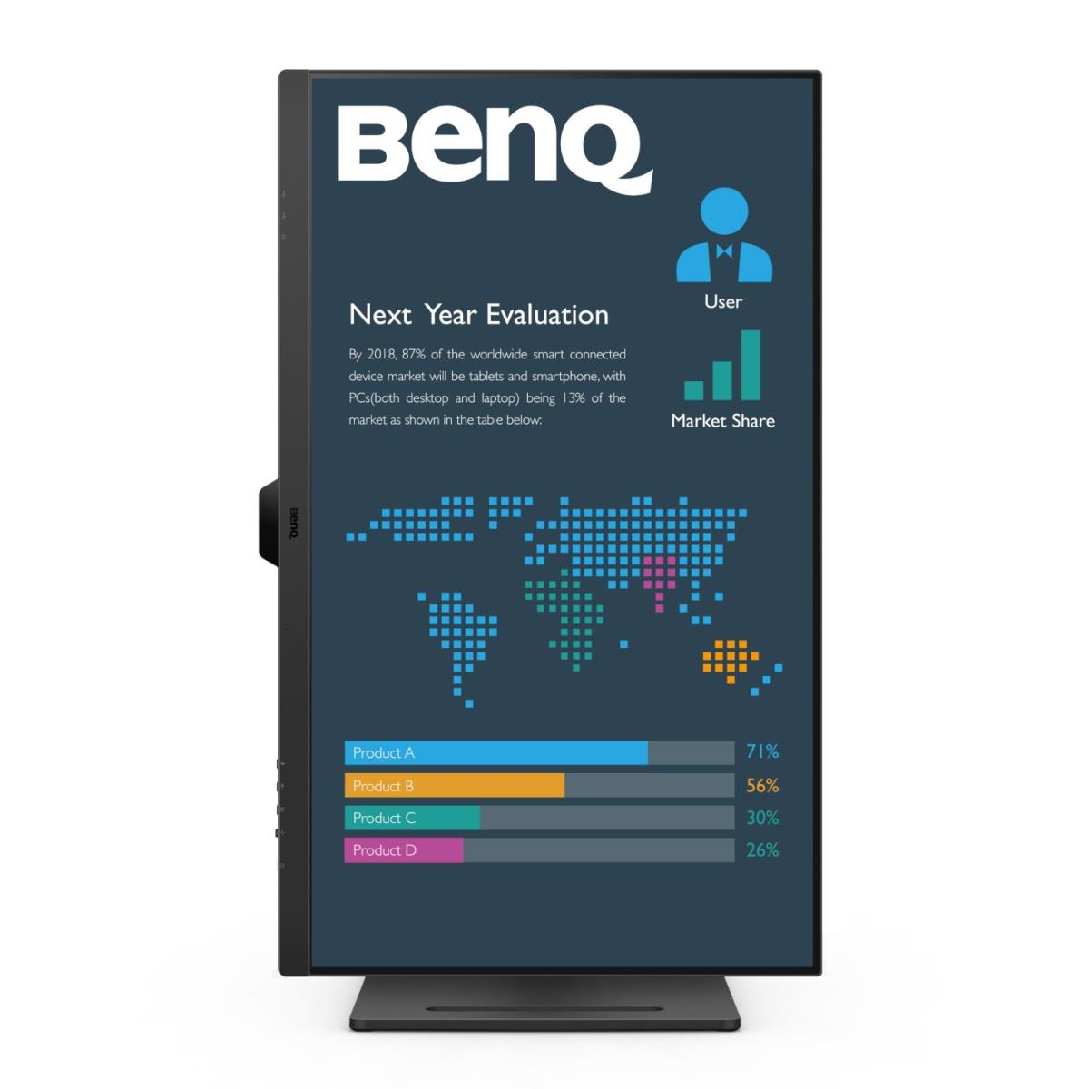 BENQ Desktop USB-c Monitor - BL3290QT - 32in - 2560x1440 (wqhd) - Grey