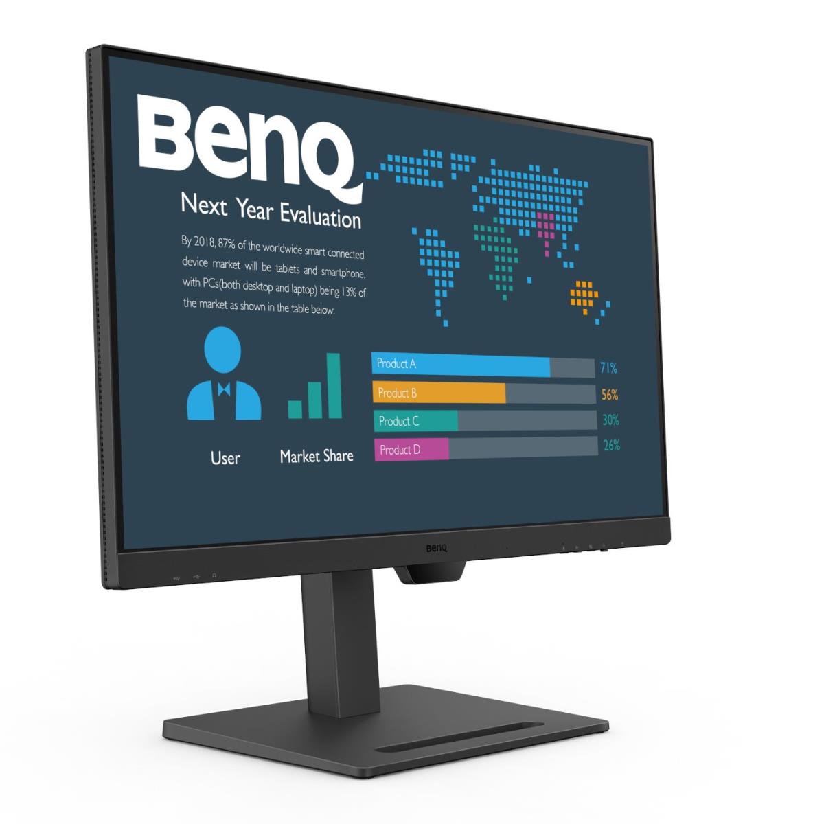 BENQ Desktop USB -c Monitor -  Bl2790qt - 27in - 2560x1440 (qhd) - Black
