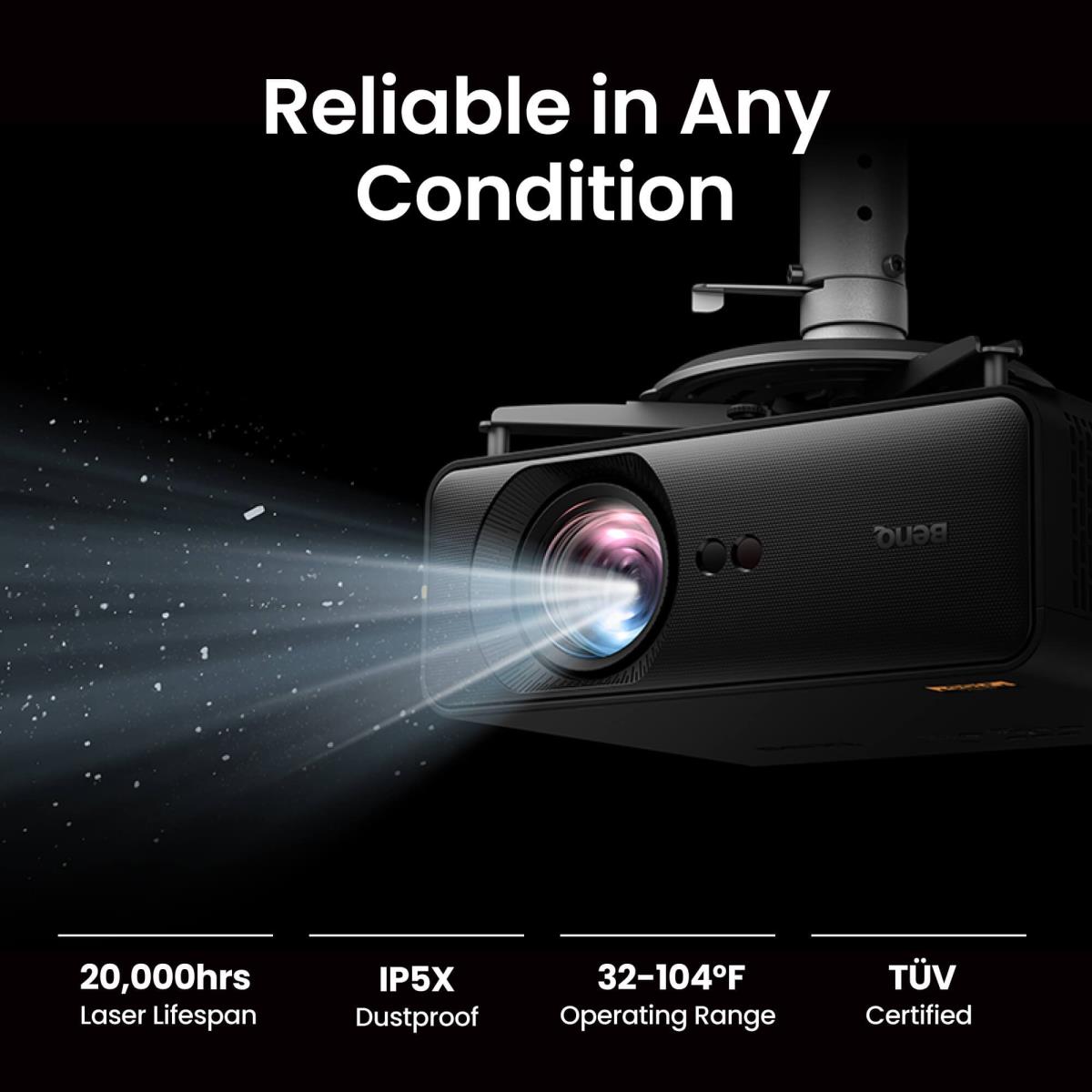 BENQ Ah500st - Dlp Projector - Laser - 4000lm - 1920x1080 (full Hd) - Black