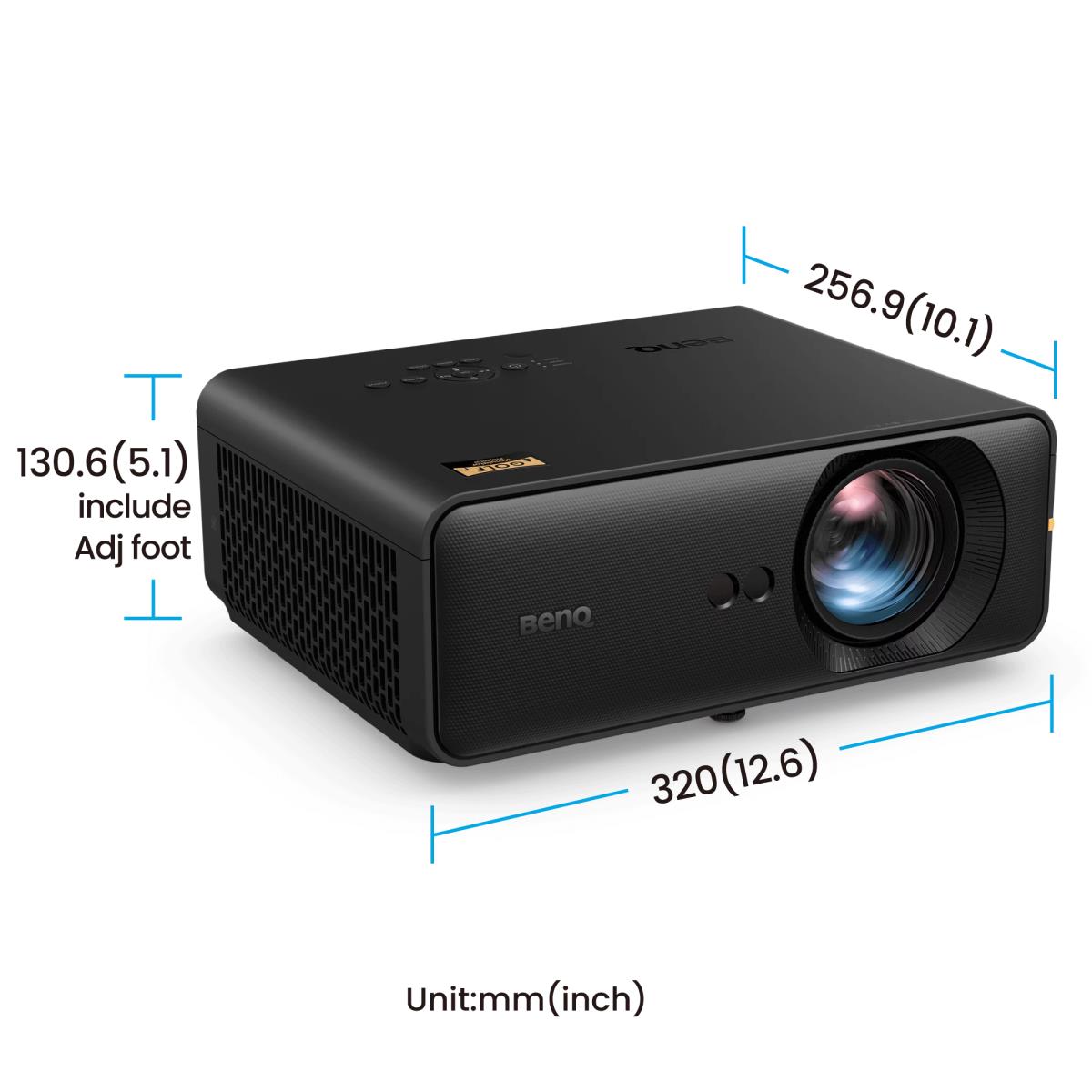 BENQ Ah500st - Dlp Projector - Laser - 4000lm - 1920x1080 (full Hd) - Black