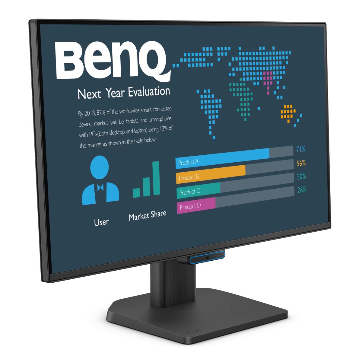 BENQ Desktop Monitor - Bl2490c - 24in - 1920x1080 (full Hd) - Black