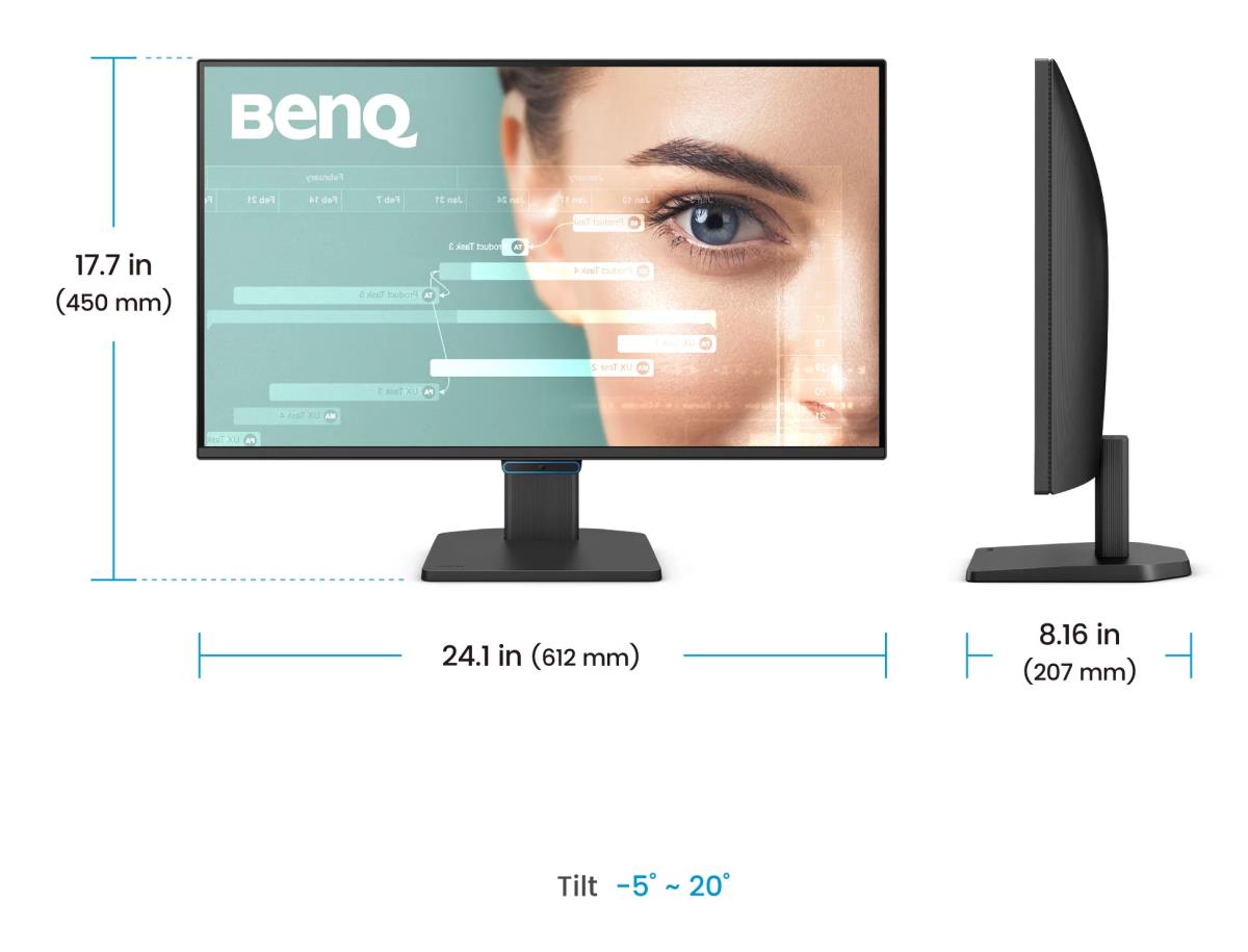 BENQ Desktop Monitor - Gw2790c - 27in - 1920x1080 (full Hd) - Black