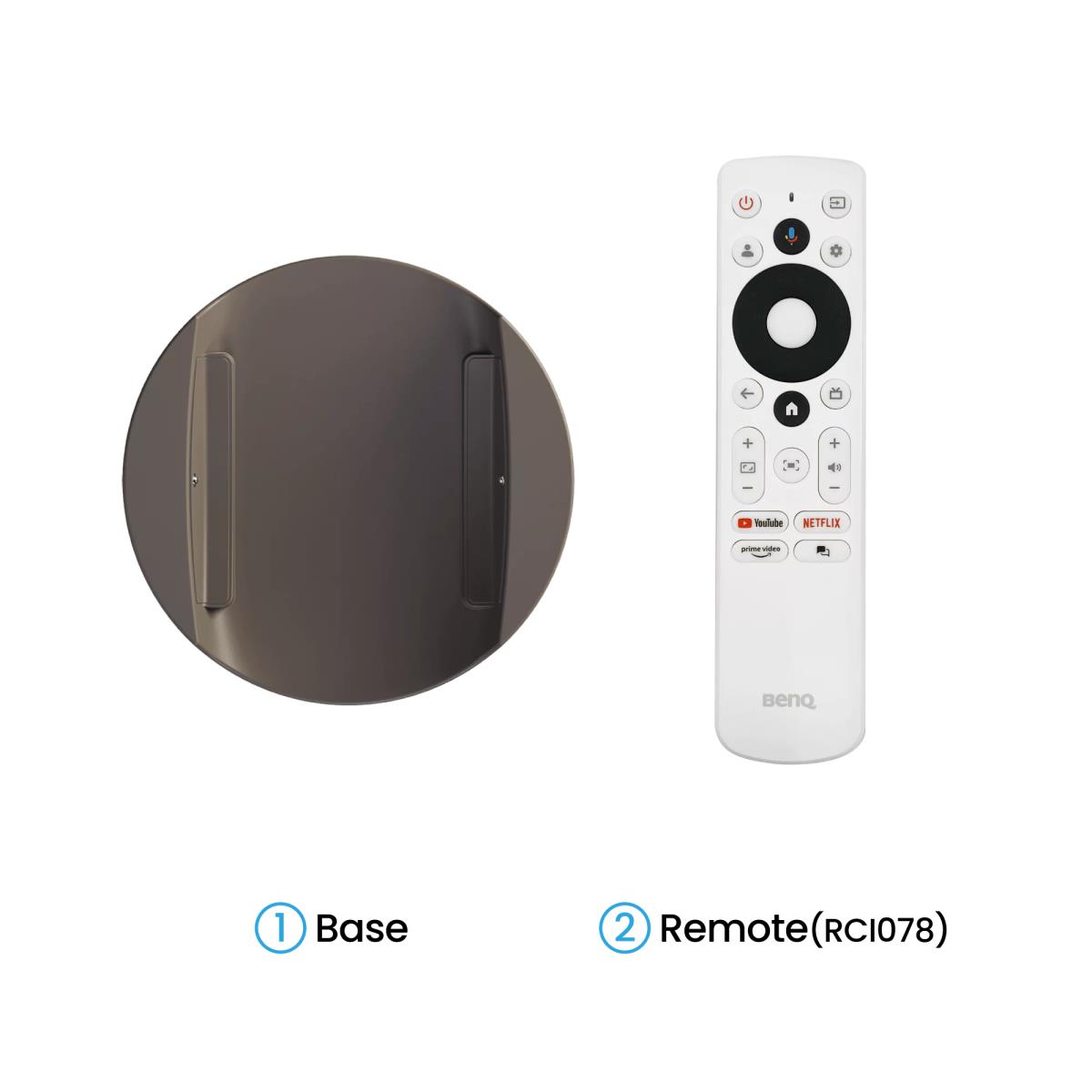 BENQ Gv32 - Portable Projector - LED - 500lm - 1920x1080 (full Hd) - White