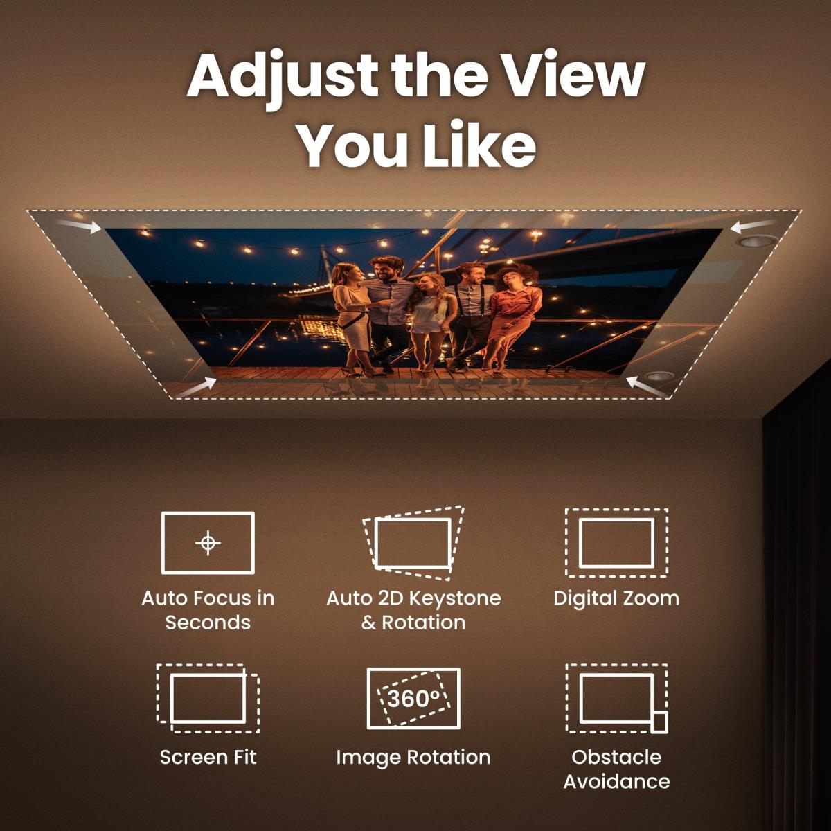 BENQ Gv50 - Portable Projector - Laser - 500lm - 1920x1080 (full Hd)